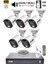 5 Kamera Sesli Gece Renkli Güvenlik Kamerası Full Hd-Su Geçirmez Güvenlik Kamerası Seti 320GB 2
