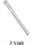 Z-S349 Tarzı 11 cm Metal Deri Çalışma Eyer Yapma Araçları Oyma Deri El Sanatları Pullar Deri Damgalama Katı Dıy Baskı Damgalama Araçları (Yurt Dışından) 1