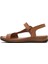 Kadın Taba Deri Comfort Sandalet 25SFD340518 2