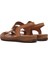 Kadın Taba Deri Comfort Sandalet 25SFD340518 5