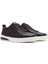 Erkek Kahverengi Bağcıklı Deri Sneaker 25SFD692518 3