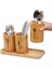 Miccho - 4 Parça Standlı Kaşıklık Yuvarlak 3