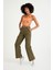 Yüksek Bel Wide Leg Kargo Pantolon 1