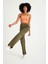Yüksek Bel Wide Leg Kargo Pantolon 7