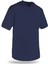 V Yaka Kısa Kollu Lacivert T-Shirt 1