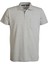 Polo Yaka Kısa Kollu Gri T-Shirt 1