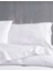 Çizgili Saten Beyaz 2 Adet 50X70 Yastık Kılıfı 1