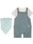 Layette Erkek Bebek 3'Lü Salopet Set 1