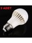 7W Enerji Tasarruflu LED Ampul ( 3 Adet ) 3