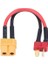 XT60 Dişi - T-Plug Erkek Dönüştürücü Kablo - 5cm 1