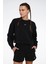 Rone C Neck Siyah Kadın Sweatshirt 1