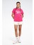 New Id Reg Tee Pembe Kadın Kısa Kol T-Shirt 3