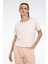 Rela Tee Bej Kadın Kısa Kol T-Shirt 1