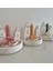 Dekoratif Ev Tealight 4 Parça Mumluk 2