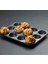 Oz cm ax 12 Bölmeli Metal Yapışmaz Muffin Kek Kalıbı 4
