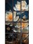 12 Parça Beyaz Çiçekler Çerçeve Görünümlü Mdf Tablo Duvar Süsü Hediyelik Eşya (45 cm x 85 cm ) 2