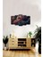 Çiçekler 5 Parçalı Mdf Tablo Hediyelik Eşya 4