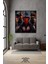 12 Parça 3maymun Çerçeve Görünümlü Mdf Tablo Duvar Süsü Hediyelik Eşya (45 cm x 85 cm ) 1