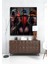 12 Parça 3maymun Çerçeve Görünümlü Mdf Tablo Duvar Süsü Hediyelik Eşya (45 cm x 85 cm ) 3