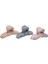 Peluş Inci Figürlü 3 Renk Mandal Toka 3 Lü Set 1