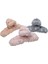 Peluş Inci Figürlü 3 Renk Mandal Toka 3 Lü Set 2