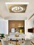 Ev Gold Baskılı Lüks Avize, 60 x 60 cm LED Panel, 60WATT Modern Lamba, Beyaz Işık, 6400 Kelvin, 3