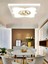 Gold Baskılı Salon LED Avize, 60 x 60 LED Panel, 60WATT,BEYAZ Işık, Baskılı LED Armatür, Ev Aydınlatma 3