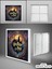 Çocuk Odası Harry Potter Avize, LED 60 x 60 Kare, Modern TASARIM, 60WATT Aydınlatma, Tavan Lambası 1