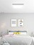 Sıva Üstü LED Aydınlatma, 60 x 60 LED Panel 60 Watt, 25M2-30M2 Alan Aydınlatır, Beyaz Homojen Işık, 2