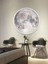 Salon Aplik Trend Ürün Moon LED Aplik 30 cm Çap LED 25 Watt Modern Duvar Aplik Yatak Odası Aplik 1
