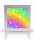 Genç Odası AVIZE-60 cm x 60 cm -54WATT LED-6500 Kelvin (Beyaz)-Gökkuşağı Avize-Hd Alan Homojen Aydınlatma 2