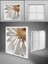 Paptya LED Avize, Salon Avize Modelleri 60 x 60, Modern Doğal Beyaz Işık, 6400K, 60WATT Salon Avize, 1