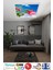 60 cm x 60 cm LED Gökyüzü Tavan Avize 60WATT -Yeni Nesil Avize, Beyaz Işık, 6400K, Modern Çerçeve 2