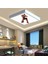 Iron Man Çocuk Odası LED Avize 60 x 60 Baskılı-Beyaz Çerçeve LED Işık Kolay Montaj 60W Homojen Dağılım 1