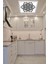 Mutfak LED Avize Şık Desenli LED Avize 60W Tavana Model Modern LED Avize, Beyaz Işık, 3