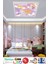 Modern Desenli Tavan Avize 60W LED Aydınlatma 60 cm x 60 cm Yeni Modern Çerçeveli 1