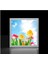 Banyo Avize- 60WATT-60 cm x 60 cm LED Yatak Odası Avize-Renkli Laleler Tasarım Aydınlatma-Tavana Model 3