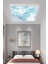 Oda Avize Mavigül Ledli Tavan Lambası 60W Şık Tasarım AVIZE,60 x 60 Beyaz Işık, 3
