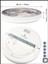 Trend Ürün Moon LED APLIK,30 cm Çap, LED 25WATT, Modern, Duvar Aplik, Yatak Odası Aplik,duvar Lambası 4
