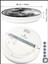 Moon LED Aplik, 30 cm Çap, LED 25 Watt, Modern Aplik, Duvar Aplik, Yatak Odası Aplik, Duvar Lambası 1