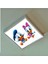 Baby Donald Duck Çocuk Odası LED Avize Göz Yormayaz-60 cm x 60 cm Kare Beyaz Işık Beyaz Metal Çerçeve 1