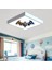 Batman-Çocuk Avize-Lamp 60 x 60 Baskılı LED Avize- Beyaz Çerçeve-Led Işık-Kolay MONTAJ-60W 2