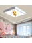Arı Kardeş Çocuk Odası LED AVIZE-60 cm x 60 x M Büyük Kare-1.kg Hafif- 60W Güçlü Işık-Pcb LED-60WATT 2