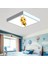 Arı Kardeş Çocuk Odası LED AVIZE-60 cm x 60 x M Büyük Kare-1.kg Hafif- 60W Güçlü Işık-Pcb LED-60WATT 3