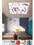 Çocuk Avize Unicorn Tasarım LED Avize Yeni Modern LED Avize 60 x 60, 60WATT,BEYAZ Işık 2