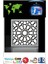 Selçuklu Desen 60W Yeni Nesil Aydınlatma 60 x 60 LED Avize 2