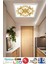 Şık ve Modern Tasarım LED Avize, 60 x 60-60W Beyaz Çerçeve,beyaz Işık, Kolay Montaj 3