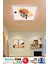 LED Avize 60 cm x 60 cm -6500K - 60W Tavan Lambası Aydınlatma, Estetik Çerçeve, 1