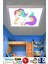 Unicorn Çocuk Odası Avize Ledli Beyaz KASA, 60WATT, Modern Kasa, Yeni Ürün, 2