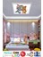Çocuk Yatak Odası Avize Tom ve Jerry Ledli Avize 60WATT Beyaz Işık, Modern Çerçeve, LED 60 x 60 Avize 3